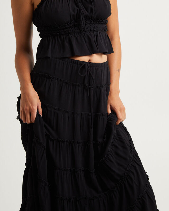 Sereno Tiered Maxi Skirt, hi-res image number null