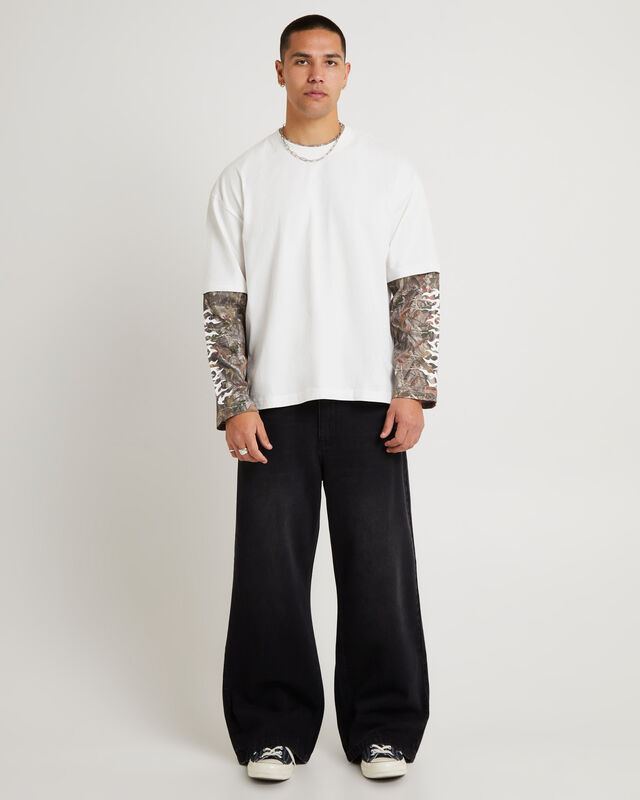 Jay Double Sleeve Ls Tee, hi-res image number null