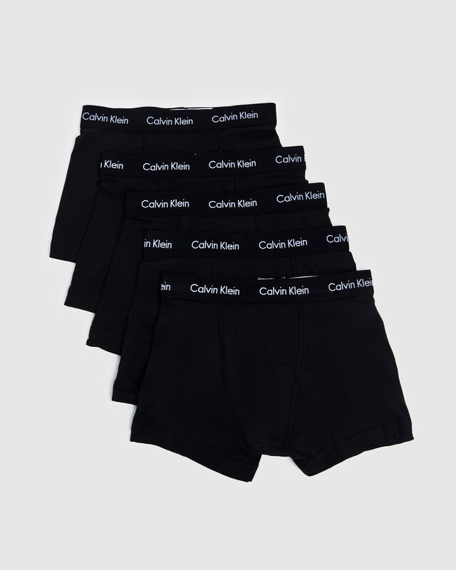 Trunks 5 Pack Black, hi-res image number null