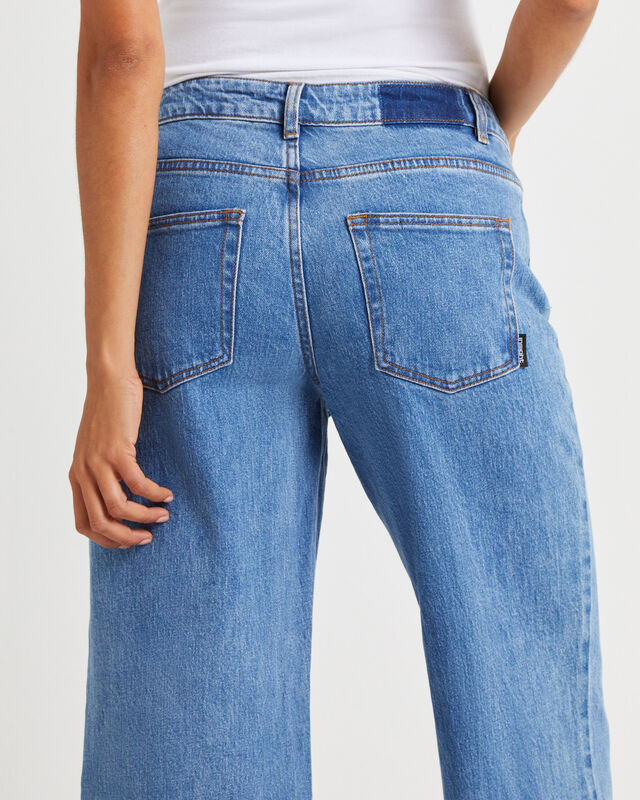 Rena Mid Rise Straight Jeans, hi-res image number null