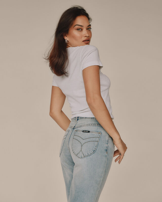 90s Relaxed Jeans Faded Blue, hi-res image number null