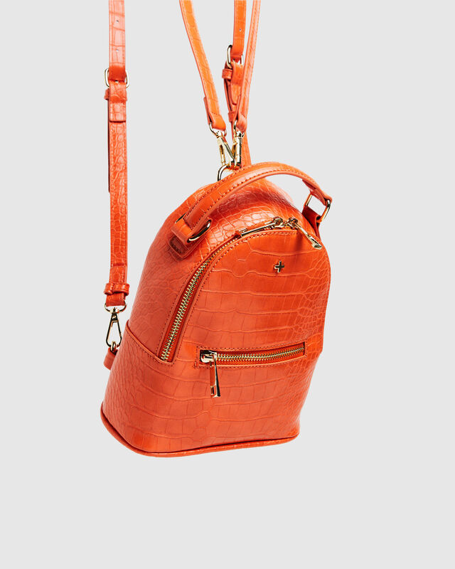 Kravitz Backpack Orange Croc, hi-res image number null