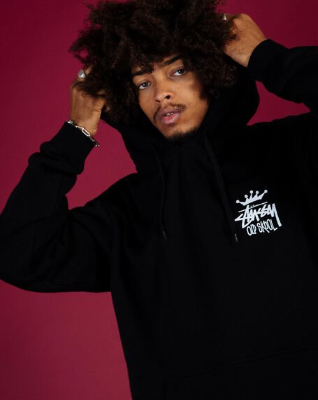 Old Skool Fleece Hoodie Black