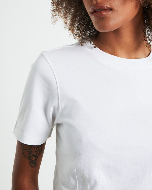 Atelier Short Sleeve Tee White, hi-res image number null