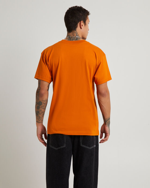 S/S EVOLUTION BOX FIT TEE DESERT RUST, hi-res image number null