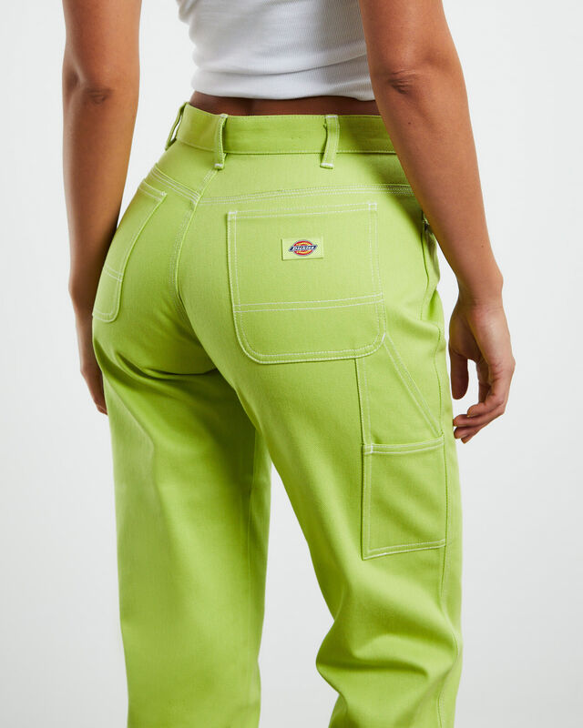 875 Washed Low Rider Pants Wild Lime, hi-res image number null