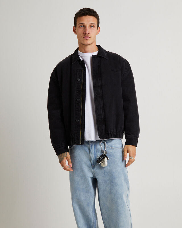 Idaho Denim Blouson Jacket, hi-res image number null