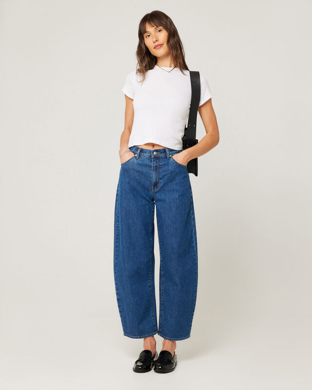 Gigi Barrel Jeans Forever Blue, hi-res image number null