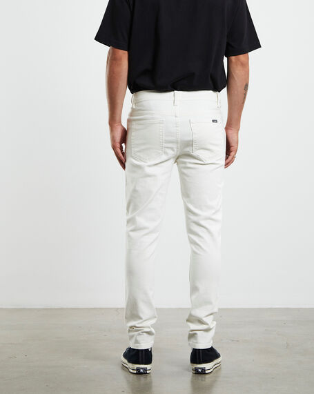 City Riot Slim Jeans in White