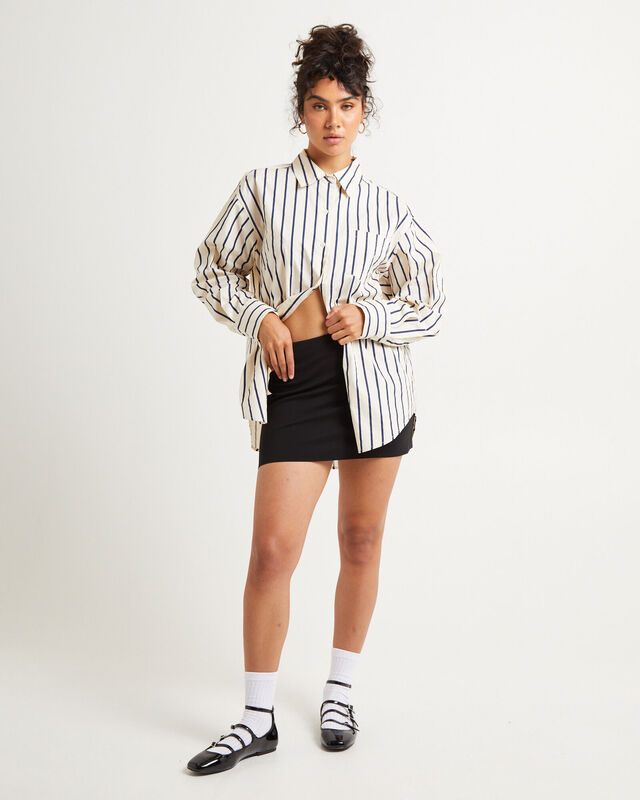 Poppy Poplin Long Sleeve Shirt, hi-res image number null