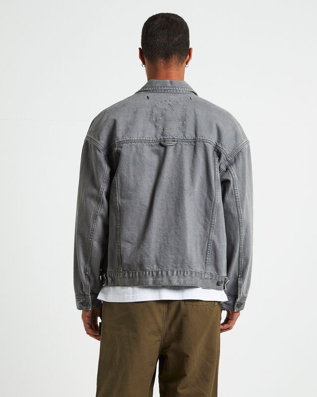 Aeon Trucker Jacket Fossil Grey, hi-res image number null