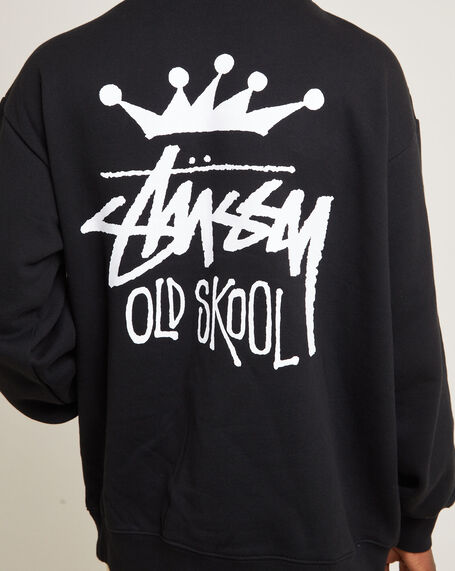 Old Skool Fleece Hoodie Black