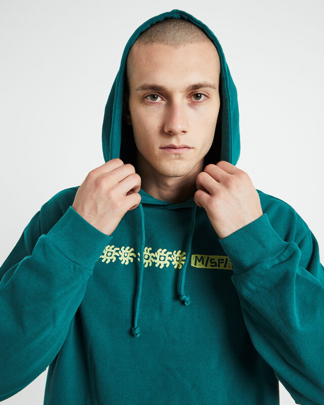 Global Acts 50-50 Hoodie Storm Green, hi-res image number null