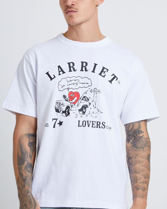 Lovers Corp Tee White, hi-res image number null